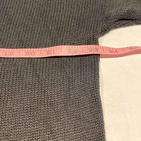 Vintage cowl neck black beaded sweater size 2X - Picture 6 of 7